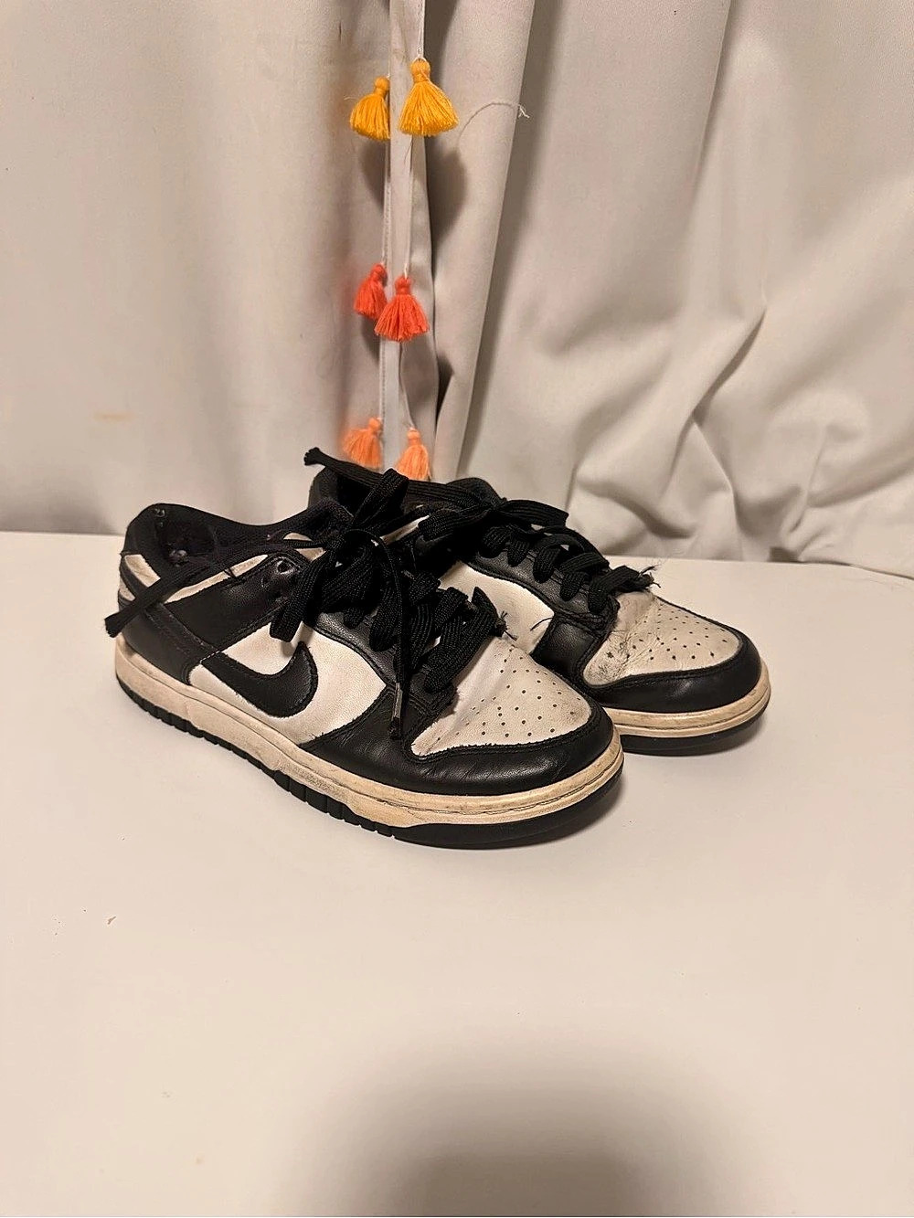 Nike Dunk Low Retro White Black Panda Sneakers